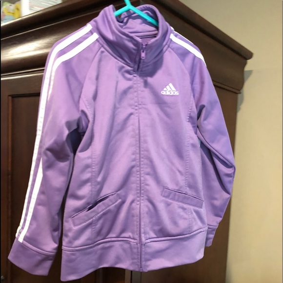 adidas purple outfit